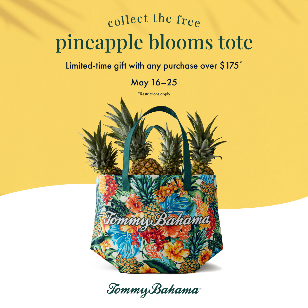 Tommy Bahama - Campaign 489 - Free Pineapple Blooms Tote - EN - 1280x1280 (1) Tommy Bahama - Campaign 489 - Free Pineapple Blooms Tote - EN - 1280x1280 (1)