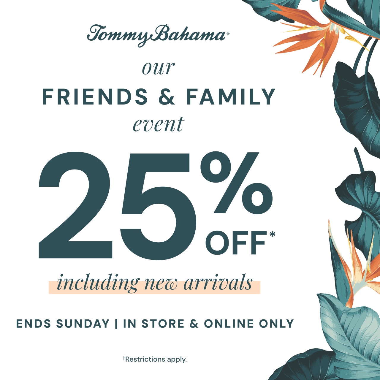 Tommy Bahama - Campaign 586 - Tommy Bahama Friends Family Event - EN - Image Set 1 - 1280x1280