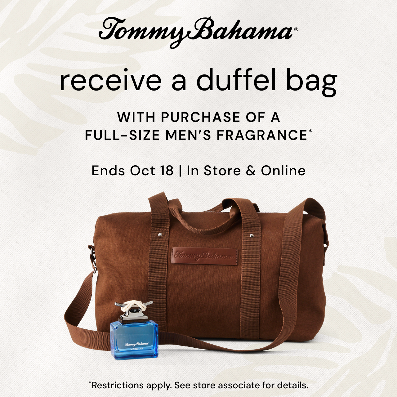 Tommy Bahama - Campaign 685 - Time for a fall refresh! - EN - Image Set 1 - 1280x1280 Tommy Bahama - Campaign 685 - Time for a fall refresh! - EN - Image Set 1 - 1280x1280