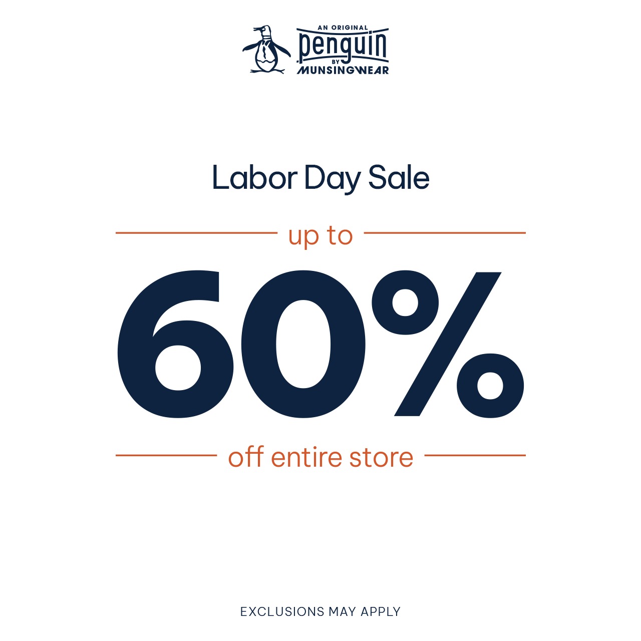 Original Penguin - Campaign 94 - The Labor Day Sale - EN - Image Set 1 - 1280x1280