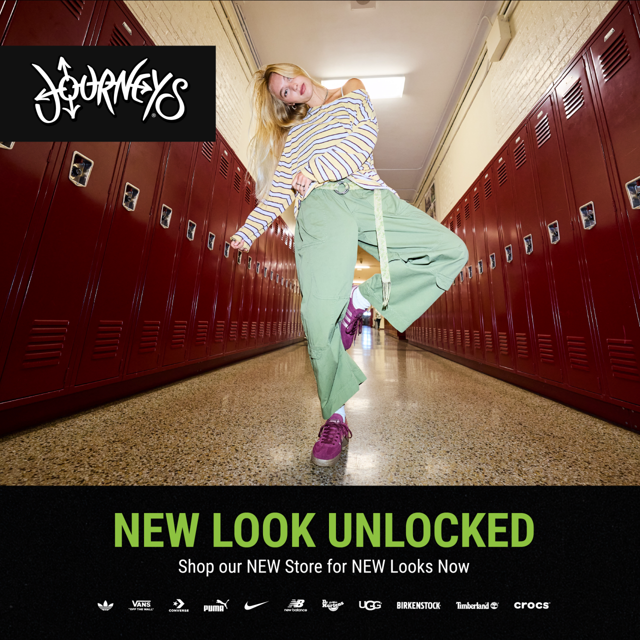 Journeys - Campaign 24 - Journeys’ NEW Look - EN - Image Set 1 - 1280x1280 Journeys - Campaign 24 - Journeys’ NEW Look - EN - Image Set 1 - 1280x1280