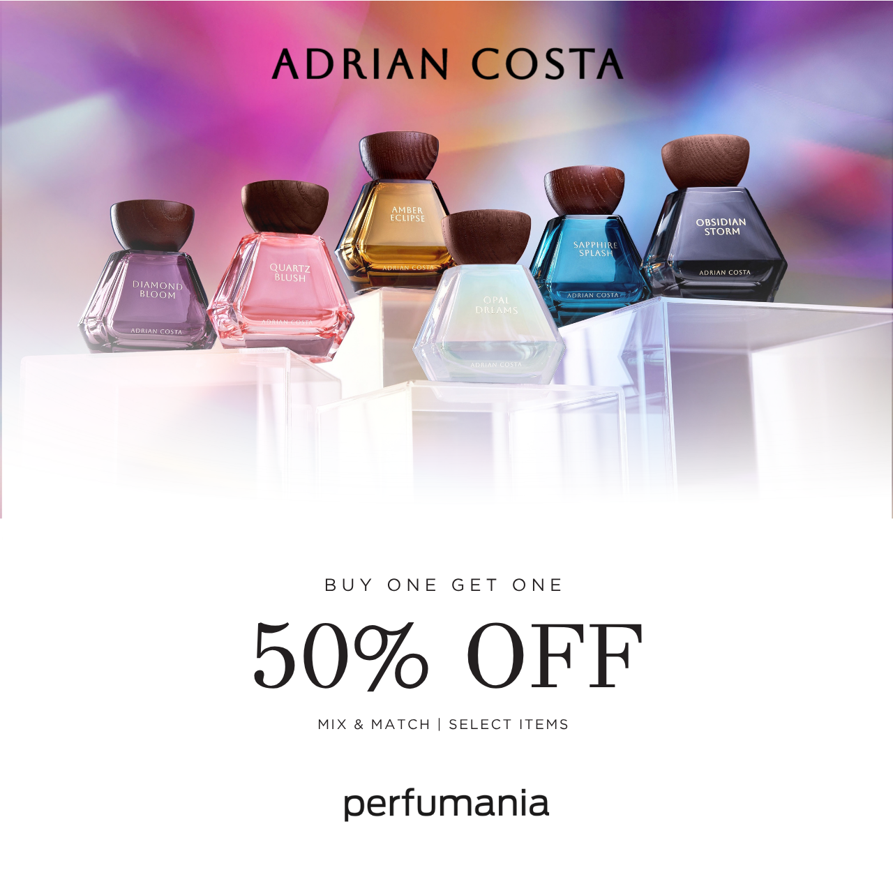 Perfumania - Campaign 400 - More Scents to Love from Adrian Costa! - EN - Image Set 1 - 1280x1280 Perfumania - Campaign 400 - More Scents to Love from Adrian Costa! - EN - Image Set 1 - 1280x1280